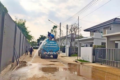รถส่งน้ำประปาเข้าหมู่บ้าน สมุทรสาคร - รถน้ำประปานครปฐม